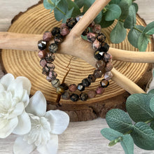 Load image into Gallery viewer, Rhodonite Faceted Bracelet