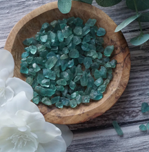 Load image into Gallery viewer, Raw Green Apatite Chips (50g)