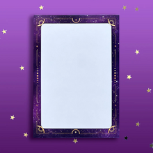 Load image into Gallery viewer, Made of Stars A5 Blank Notepad - The Quirky Cup Collective
