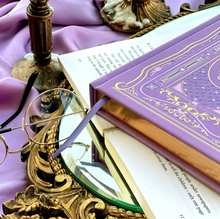 Load image into Gallery viewer, Literati Notebook: Wisteria - The Quirky Cup Collective