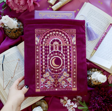 Load image into Gallery viewer, Pink Iridescence Book & Ipad Sleeve (2 Pocket) - The Quirky Cup Collective