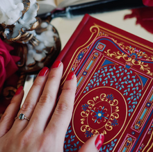 Load image into Gallery viewer, Literati Notebook: Crimson - The Quirky Cup Collective