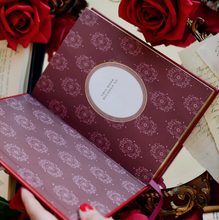 Load image into Gallery viewer, Literati Notebook: Crimson - The Quirky Cup Collective