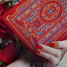 Load image into Gallery viewer, Literati Notebook: Crimson - The Quirky Cup Collective