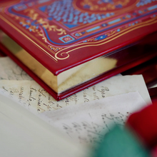 Load image into Gallery viewer, Literati Notebook: Crimson - The Quirky Cup Collective