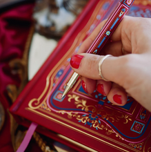 Load image into Gallery viewer, Literati Notebook: Crimson - The Quirky Cup Collective