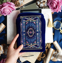 Load image into Gallery viewer, Literati Kindle & E-Reader Sleeve - Blue - The Quirky Cup Collective