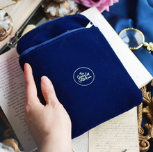Load image into Gallery viewer, Literati Kindle & E-Reader Sleeve - Blue - The Quirky Cup Collective
