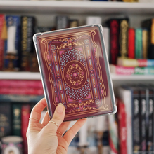 Load image into Gallery viewer, Kindle Sticker Insert - Literati Crimson - The Quirky Cup Collective