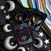 Load image into Gallery viewer, SILVER Crystalstruck Tarot© Card Deck (Limited Edition) - Moonstruck Crystals