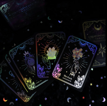 Load image into Gallery viewer, SILVER Crystalstruck Tarot© Card Deck (Limited Edition) - Moonstruck Crystals