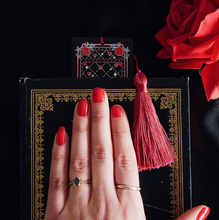 Load image into Gallery viewer, Slut for Smut Bookmark - Black 2.0 - The Quirky Cup Collective