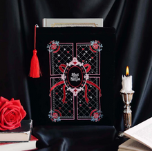 Load image into Gallery viewer, Slut for Smut Black 2.0 - Book & Ipad Sleeve (2 Pocket) - The Quirky Cup Collective