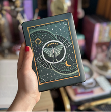 Load image into Gallery viewer, Kindle Sticker Insert - Luna Moth - The Quirky Cup Collective