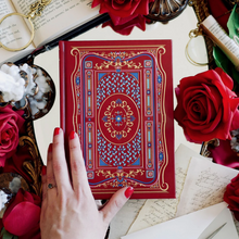 Load image into Gallery viewer, Literati Notebook: Crimson - The Quirky Cup Collective