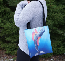 Load image into Gallery viewer, Strength: The Gentle Tarot Tote Bag - Mari in the Sky