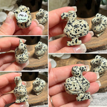 Load image into Gallery viewer, Dalmatian Jasper Dodo Bird