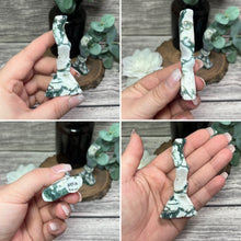 Load image into Gallery viewer, AKindHalloween: Moss Agate Broom