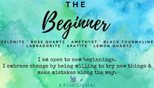 Load image into Gallery viewer, The Beginner - Raw Crystal Kit