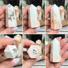 Load image into Gallery viewer, Pink Scolecite Tower