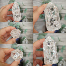 Load image into Gallery viewer, Crackle Quartz Towers