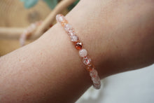 Load image into Gallery viewer, Red Hematoid Quartz Bracelet