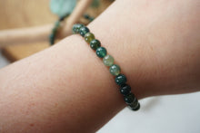 Load image into Gallery viewer, Moss Agate Bracelet