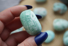 Load image into Gallery viewer, Blue Aragonite Cuddle