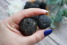 Load image into Gallery viewer, Black Indochinite Tektite Cuddle