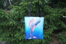 Load image into Gallery viewer, Strength: The Gentle Tarot Tote Bag - Mari in the Sky