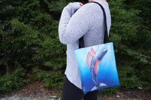 Load image into Gallery viewer, Strength: The Gentle Tarot Tote Bag - Mari in the Sky