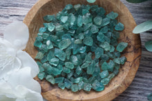 Load image into Gallery viewer, Raw Green Apatite Chips (50g)
