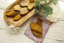 Load image into Gallery viewer, Tigers Eye Dolphin GuaSha