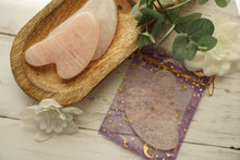 Load image into Gallery viewer, Rose Quartz Dolphin GuaSha