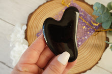 Load image into Gallery viewer, Obsidian Dolphin GuaSha