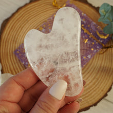 Load image into Gallery viewer, Clear Quartz Dolphin GuaSha