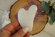 Load image into Gallery viewer, White Jade Dolphin GuaSha