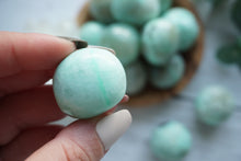 Load image into Gallery viewer, Garnierite * Green Moonstone Cuddle