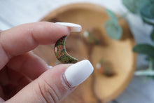 Load image into Gallery viewer, Mini Unakite Moons
