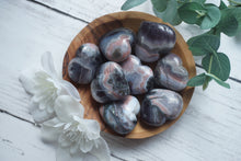 Load image into Gallery viewer, Amethyst Lace Agate Heart