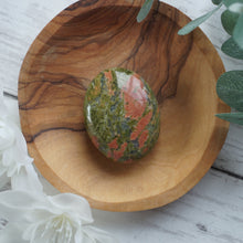 Load image into Gallery viewer, Small Unakite Palmstone