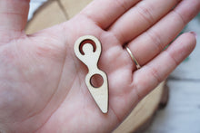 Load image into Gallery viewer, Mini Etched Goddess Sphere Holder