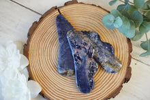 Load image into Gallery viewer, Sodalite Cloud Comb GuaSha