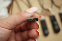 Load image into Gallery viewer, Ruby Zoisite Flat Point Pendant