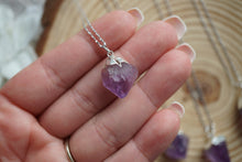 Load image into Gallery viewer, Raw Amethyst Point Pendant