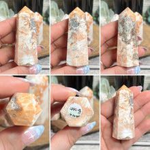 Load image into Gallery viewer, Pink Scolecite Tower