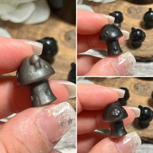 Load image into Gallery viewer, Silver Sheen Mini Mushroom Home