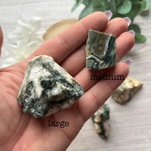 Load image into Gallery viewer, Raw Specimen: Bubble Ocean Jasper