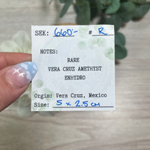 Load image into Gallery viewer, Enhydro Raw Specimen: Vera Cruz Amethyst R