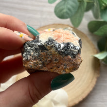 Load image into Gallery viewer, Raw Specimen: Barite Cerussite Galena "F"